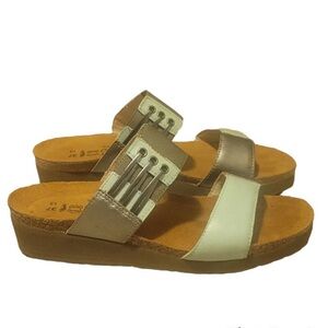 NAOT Leather Slide Sandal Size 37 (US 6-6.5)
